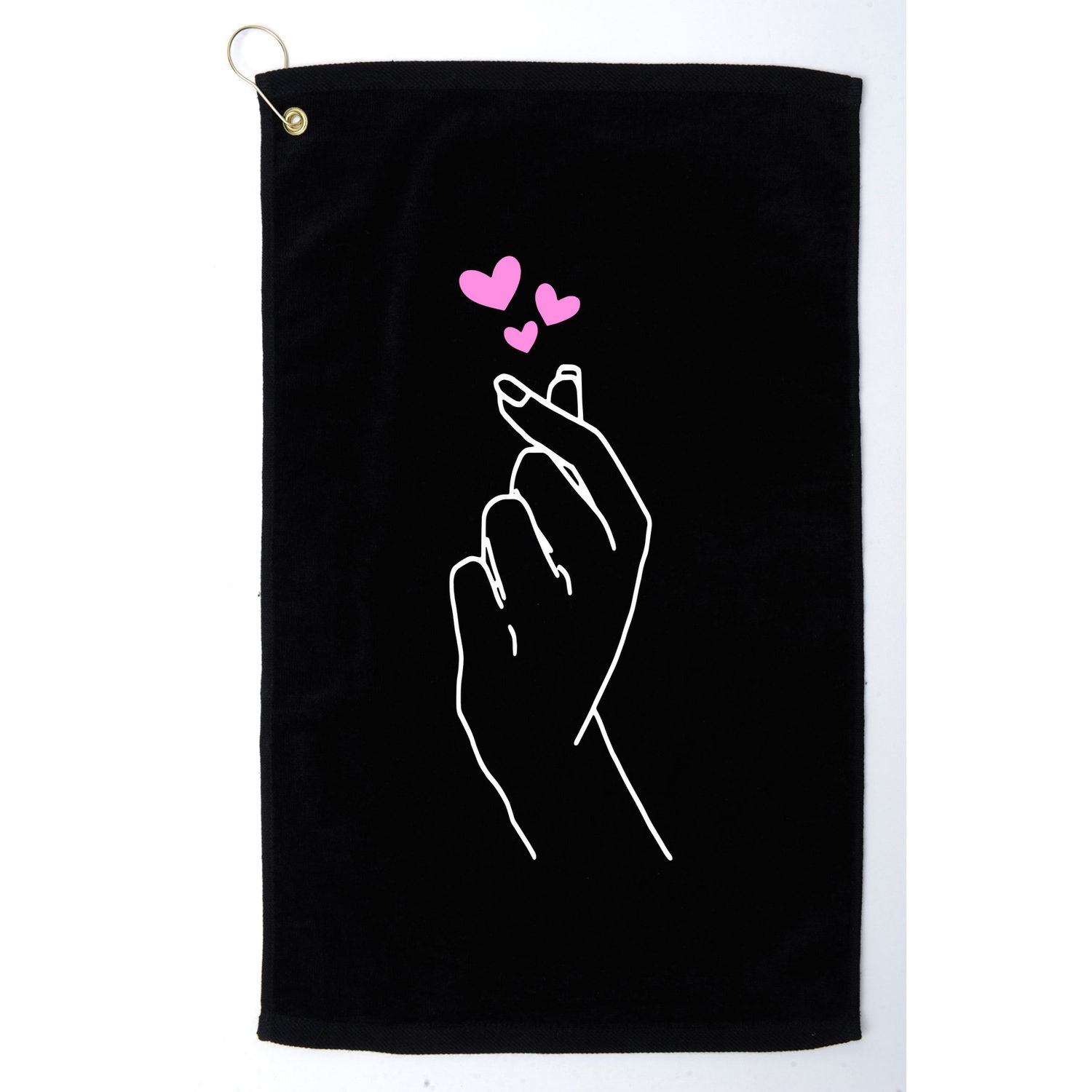 Saranghae Korean Kdrama Lovers Golf Towel