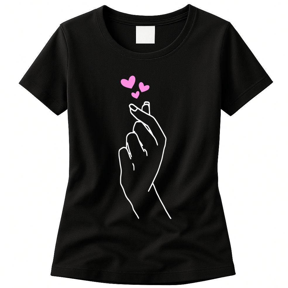 Saranghae Korean Kdrama Lovers Womens T-Shirt
