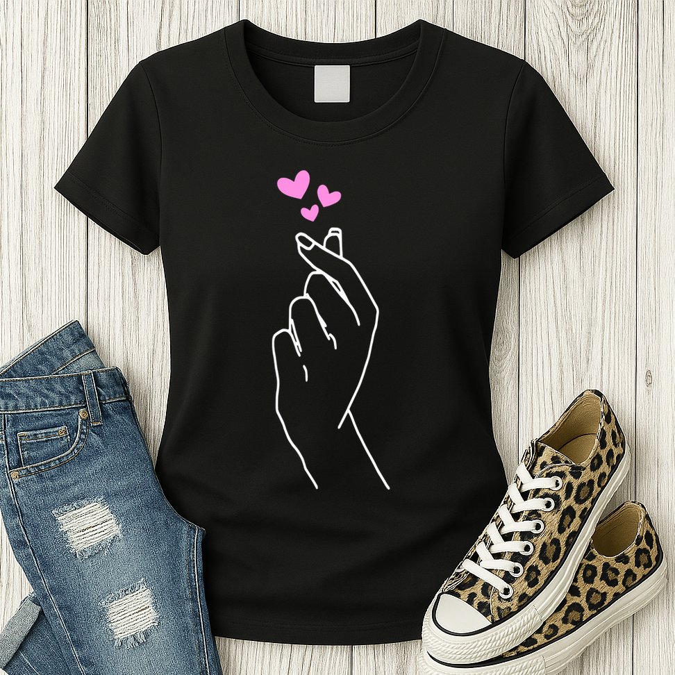Saranghae Korean Kdrama Lovers Womens T-Shirt