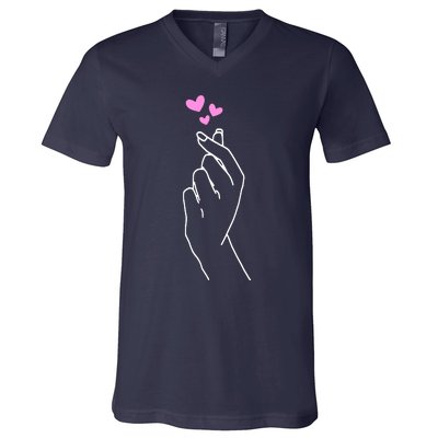 Saranghae Korean Kdrama Lovers V-Neck T-Shirt