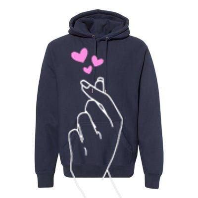 Saranghae Korean Kdrama Lovers Premium Hoodie