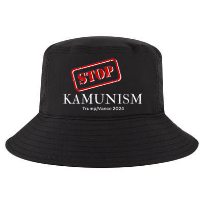 Stop Kamunism Kamala Harris 2024 Trump Vance Supporters Cool Comfort Performance Bucket Hat