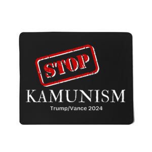 Stop Kamunism Kamala Harris 2024 Trump Vance Supporters Mousepad