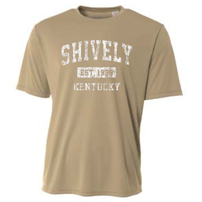 Shively Kentucky Ky Vintage Established Cooling Performance Crew T-Shirt