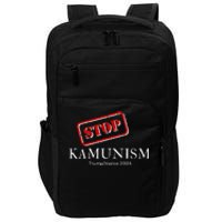 Stop Kamunism Kamala Harris 2024 Trump Vance Supporters Impact Tech Backpack