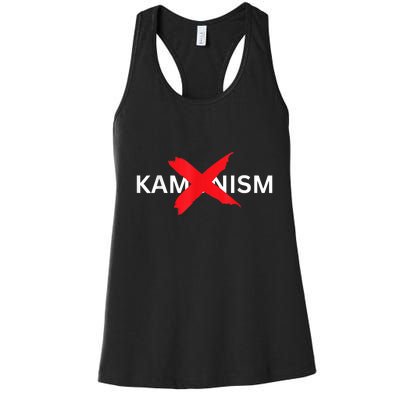 Stop Kamunism Kamala Harris 2024 Useless Kamala Harris Women's Racerback Tank