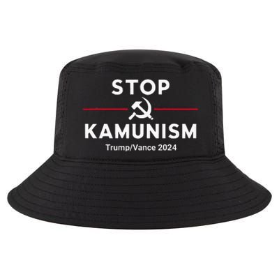 Stop Kamunism Kamala Harris 2024 Trump Vance Supporters Cool Comfort Performance Bucket Hat