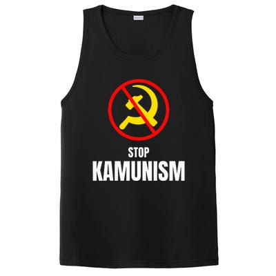 Stop Kamunism Kamala Harris 2024 Funny Parody PosiCharge Competitor Tank