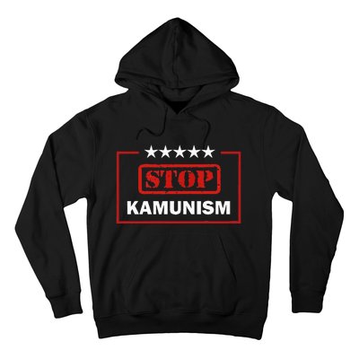 Stop Kamunism Kamala Harris 2024 Trump Vance Hoodie