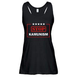 Stop Kamunism Kamala Harris 2024 Trump Vance Ladies Essential Flowy Tank