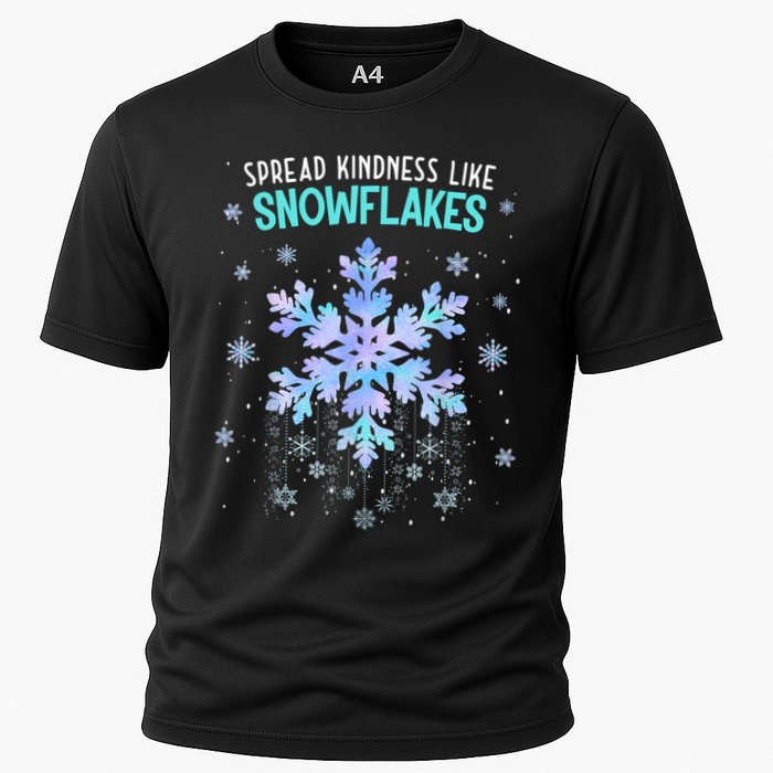 Spread Kindness Like Snowflakes Christmas Teacher Unity Day Performance Shirt
