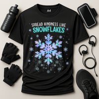 Spread Kindness Like Snowflakes Christmas Teacher Unity Day Performance Shirt