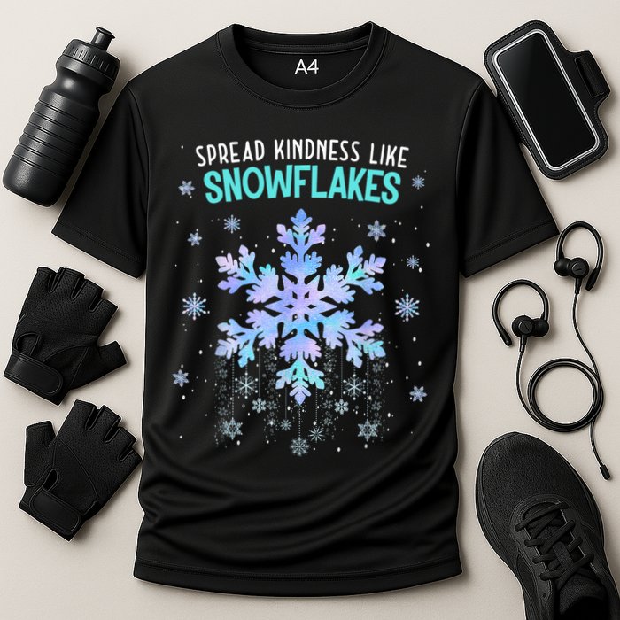 Spread Kindness Like Snowflakes Christmas Teacher Unity Day Performance Shirt