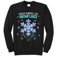 Spread Kindness Like Snowflakes Christmas Teacher Unity Day Sweatshirt