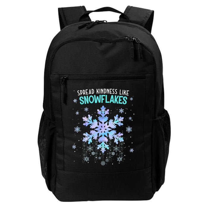 Spread Kindness Like Snowflakes Christmas Teacher Unity Day Backpack