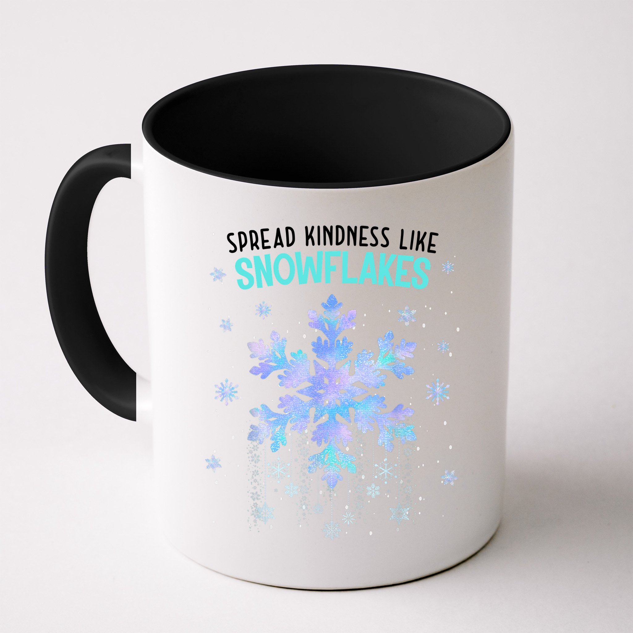 Spread Kindness Like Snowflakes Christmas Teacher Unity Day Mug