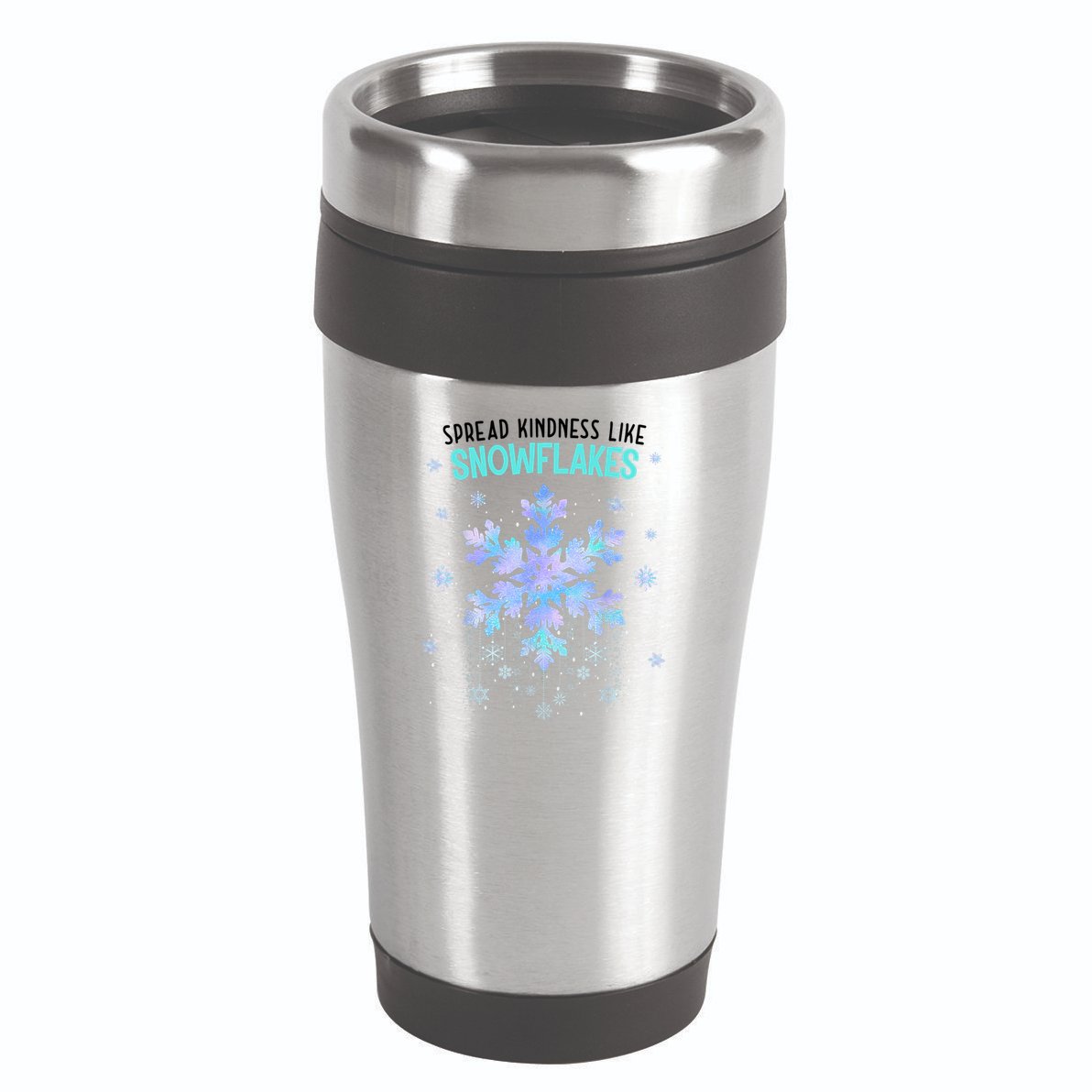 Spread Kindness Like Snowflakes Christmas Teacher Unity Day 16oz Travel Tumbler