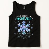 Spread Kindness Like Snowflakes Christmas Teacher Unity Day Tank Top