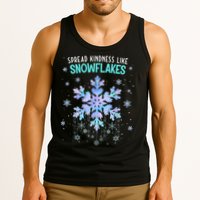 Spread Kindness Like Snowflakes Christmas Teacher Unity Day Tank Top