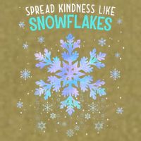 Spread Kindness Like Snowflakes Christmas Teacher Unity Day Garment-Dyed Women's Muscle Tee