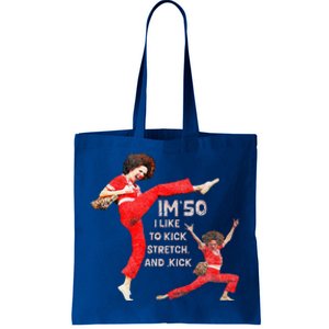 Sally Kick Lady O’Malley Birthday Tote Bag