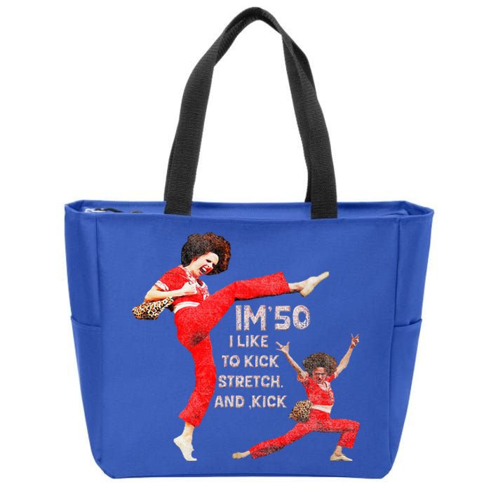 Sally Kick Lady O’Malley Birthday Zip Tote Bag