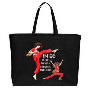 Sally Kick Lady O’Malley Birthday Cotton Canvas Jumbo Tote