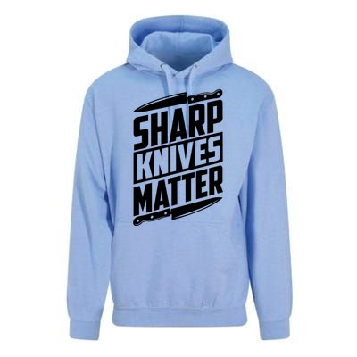 Sharp Knives Matter Butcher Gift Unisex Surf Hoodie