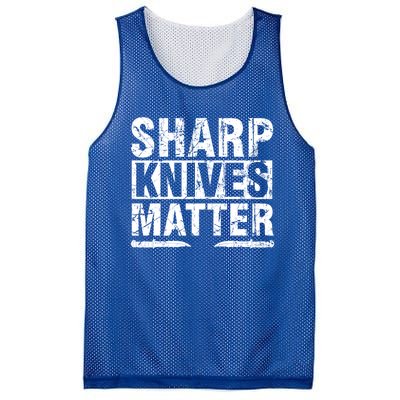 Sharp Knives Matter Knife Collecting Knives Collector Gift Mesh Reversible Basketball Jersey Tank