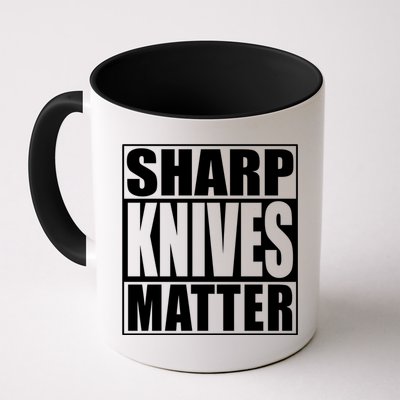 Sharp Knives Matter Funny Chef Cook Gift Mug