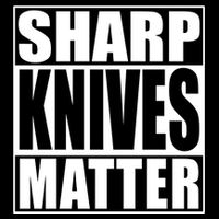 Sharp Knives Matter Funny Chef Cook Gift Drawstring Bag