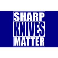 Sharp Knives Matter Funny Chef Cook Gift Bumper Sticker