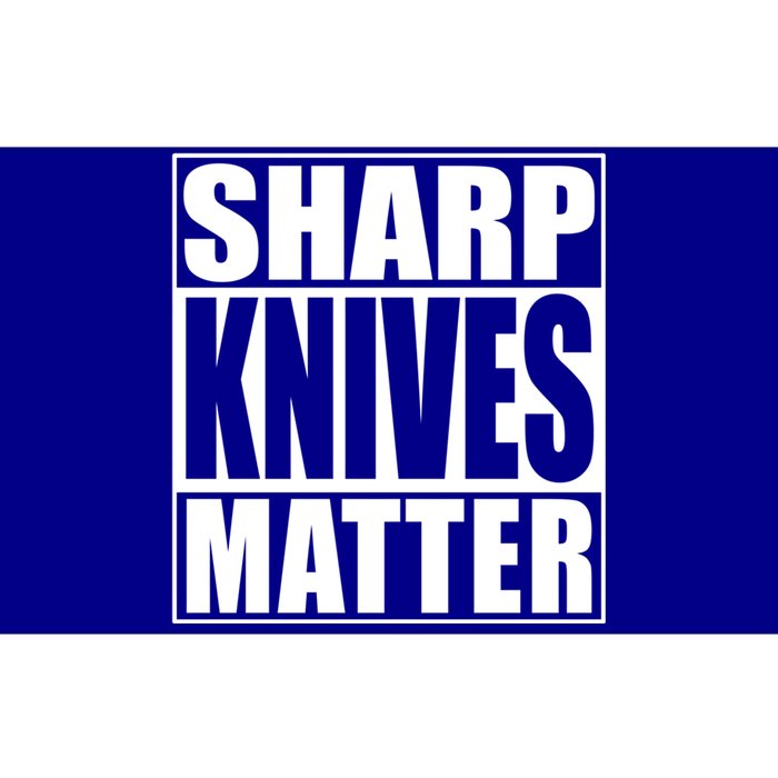 Sharp Knives Matter Funny Chef Cook Gift Bumper Sticker