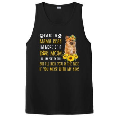 Sunflower Keeshond Mom Mothers Day Dog Mom Cool Gift PosiCharge Competitor Tank