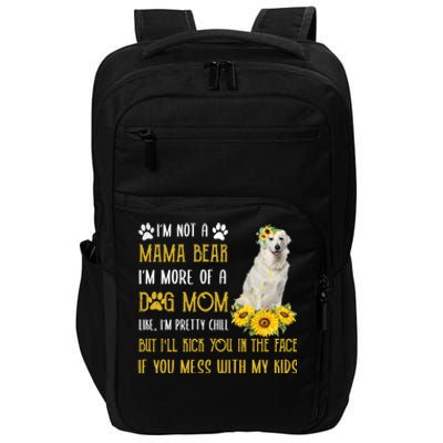 Sunflower Kuvasz Mom Mothers Day Dog Mom Gift Impact Tech Backpack