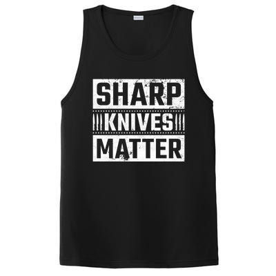 Sharp Knives Matter Knife Collector Gift PosiCharge Competitor Tank