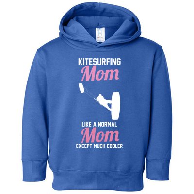 Surfing Kitesurfer Mom Gift Toddler Hoodie