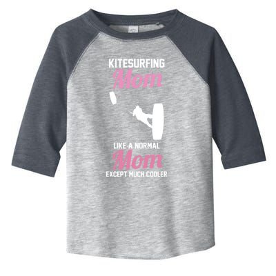 Surfing Kitesurfer Mom Gift Toddler Fine Jersey T-Shirt