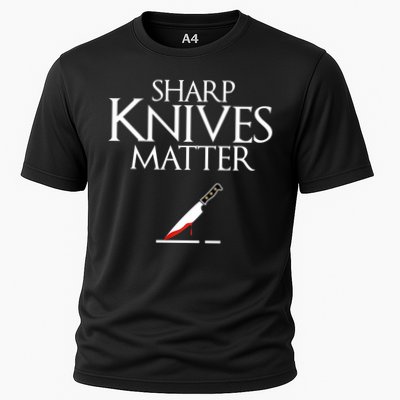 Sharp Knives Matter Cooking Chef And Cook Funny Gift Funny Parody Funny Gift Performance Shirt