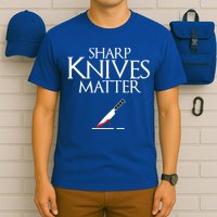 Sharp Knives Matter Cooking Chef And Cook Funny Gift Funny Parody Funny Gift T-Shirt