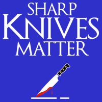 Sharp Knives Matter Cooking Chef And Cook Funny Gift Funny Parody Funny Gift T-Shirt