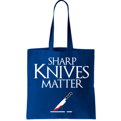 Sharp Knives Matter Cooking Chef And Cook Funny Gift Funny Parody Funny Gift Bag