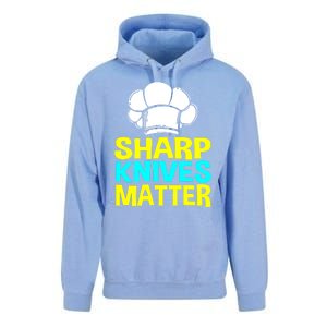 Sharp Knives Matter Chef Cook Cooking Funny Gift Gift Unisex Surf Hoodie