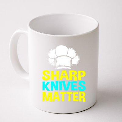 Sharp Knives Matter Chef Cook Cooking Funny Gift Gift Coffee Mug