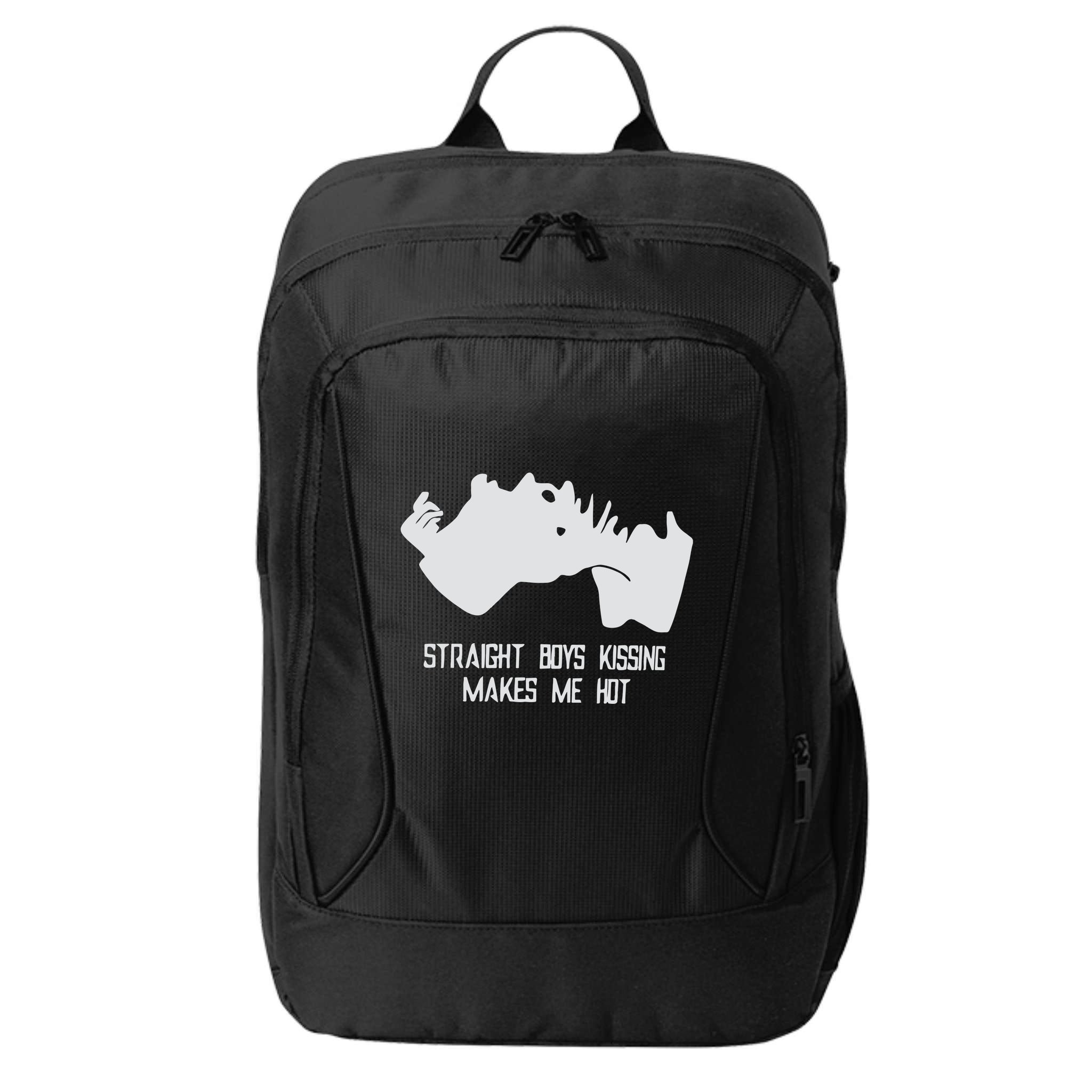 Straight Kissing Makes Me Hot City Backpack