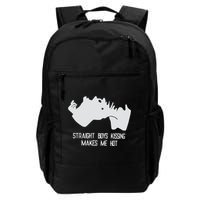 Straight Kissing Makes Me Hot Daily Commute Backpack