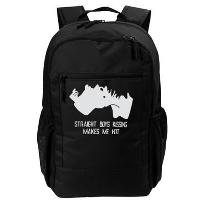 Straight Kissing Makes Me Hot Daily Commute Backpack