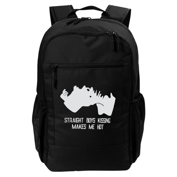 Straight Kissing Makes Me Hot Daily Commute Backpack