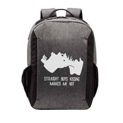 Straight Kissing Makes Me Hot Vector Backpack