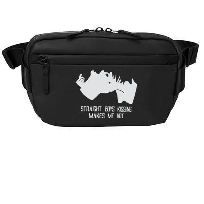 Straight Kissing Makes Me Hot Crossbody Pack